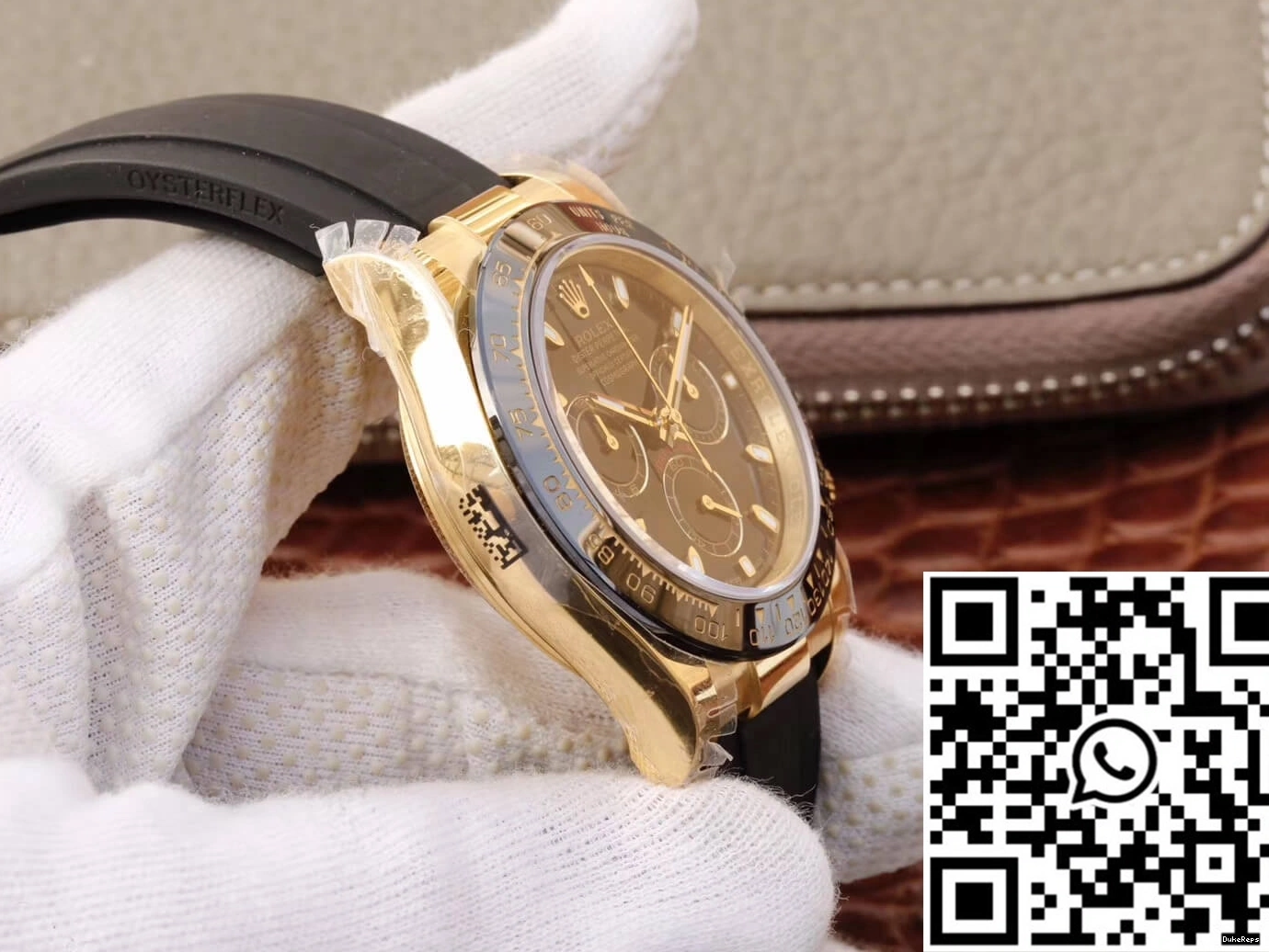 Black JH Daytona Cosmograph Dial M116518ln-0043 Rolex Factory 0301